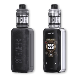 SMOK X-Priv Plus Vape Kit shown side by side with 2 colours