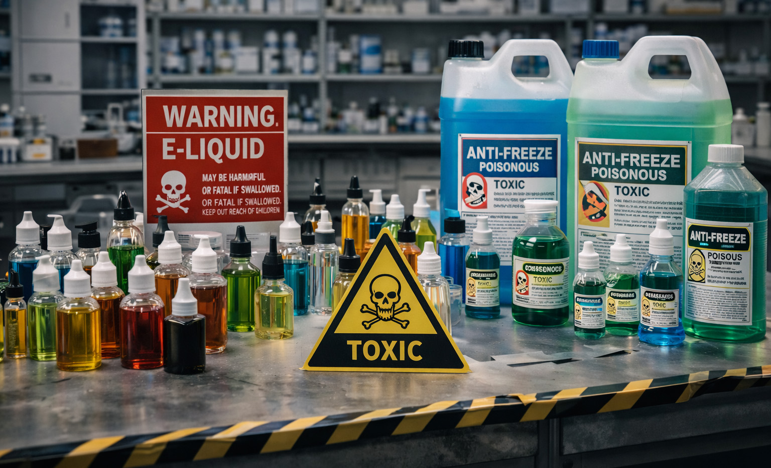 Antifreeze and vape products