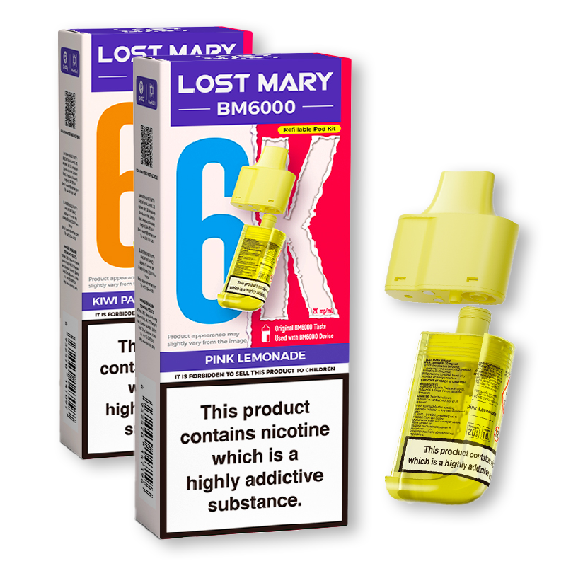 Lost Mary BM6000 prefilled pod