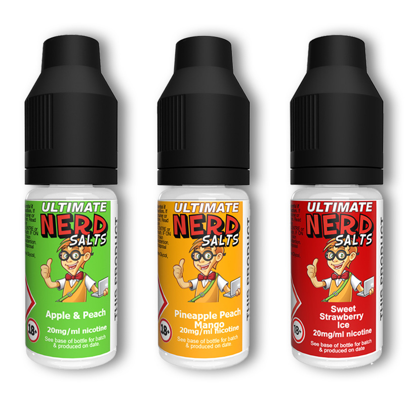 10ml e-liquids - Nic Salts and Freebase