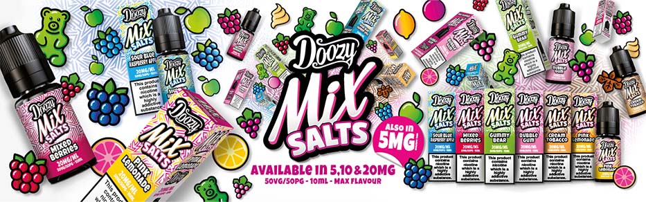 Doozy Mix Salts product banner