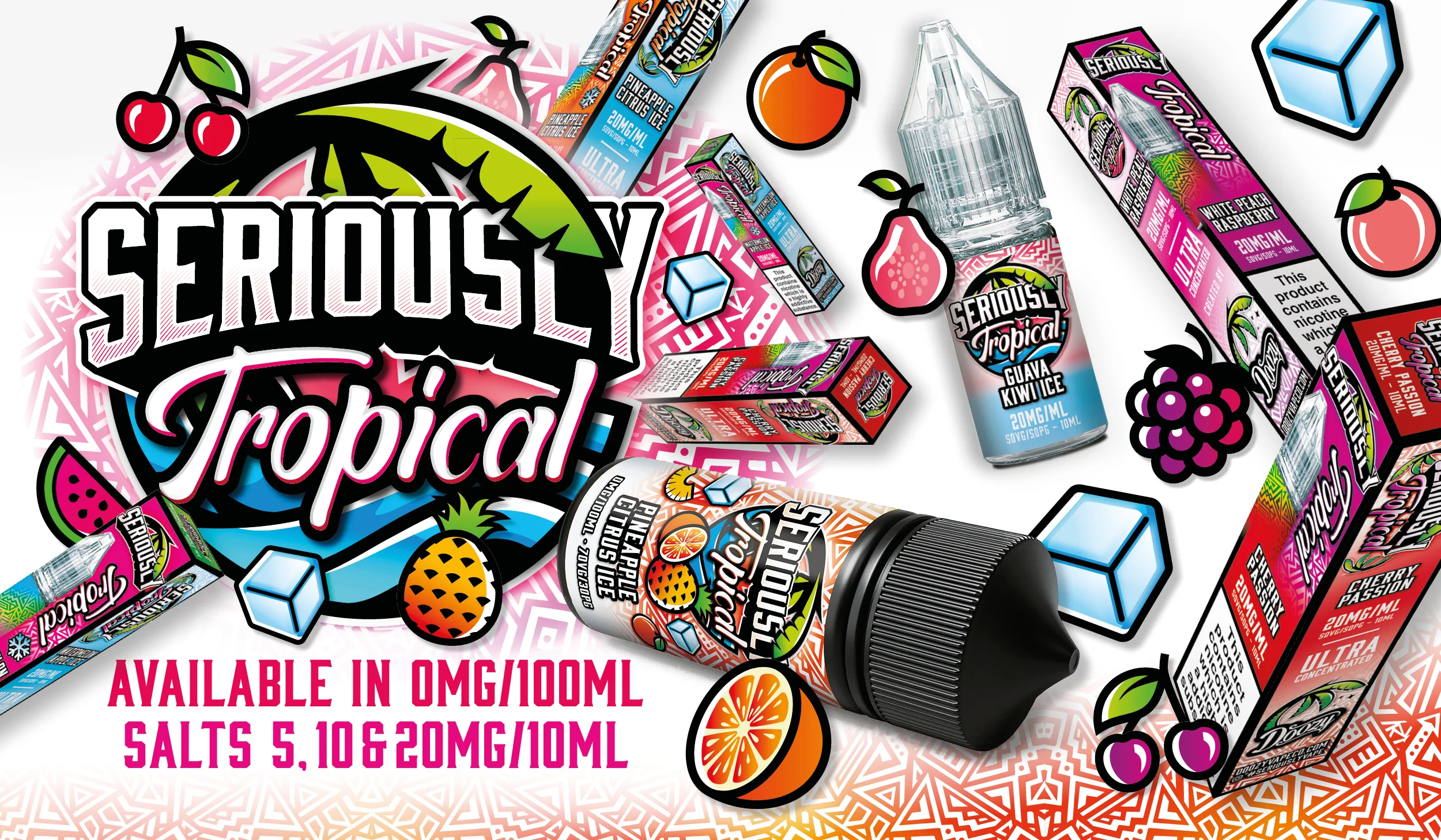 Doozy Vape Co. Seriously Tropical Range