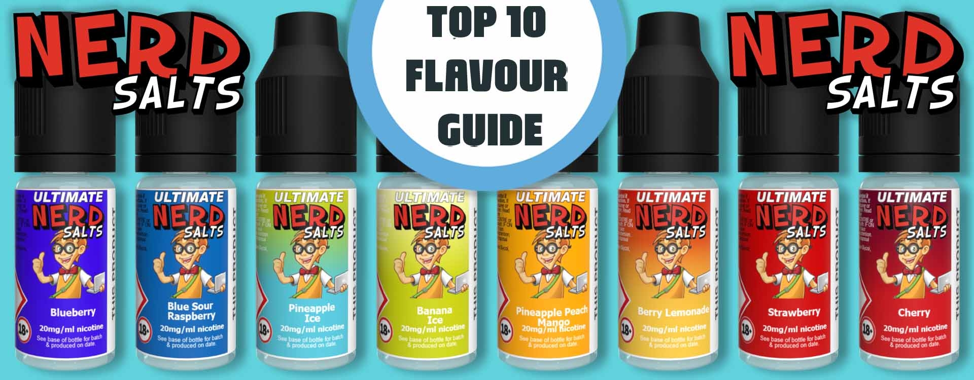Top 10 Nerds Salts Flavours