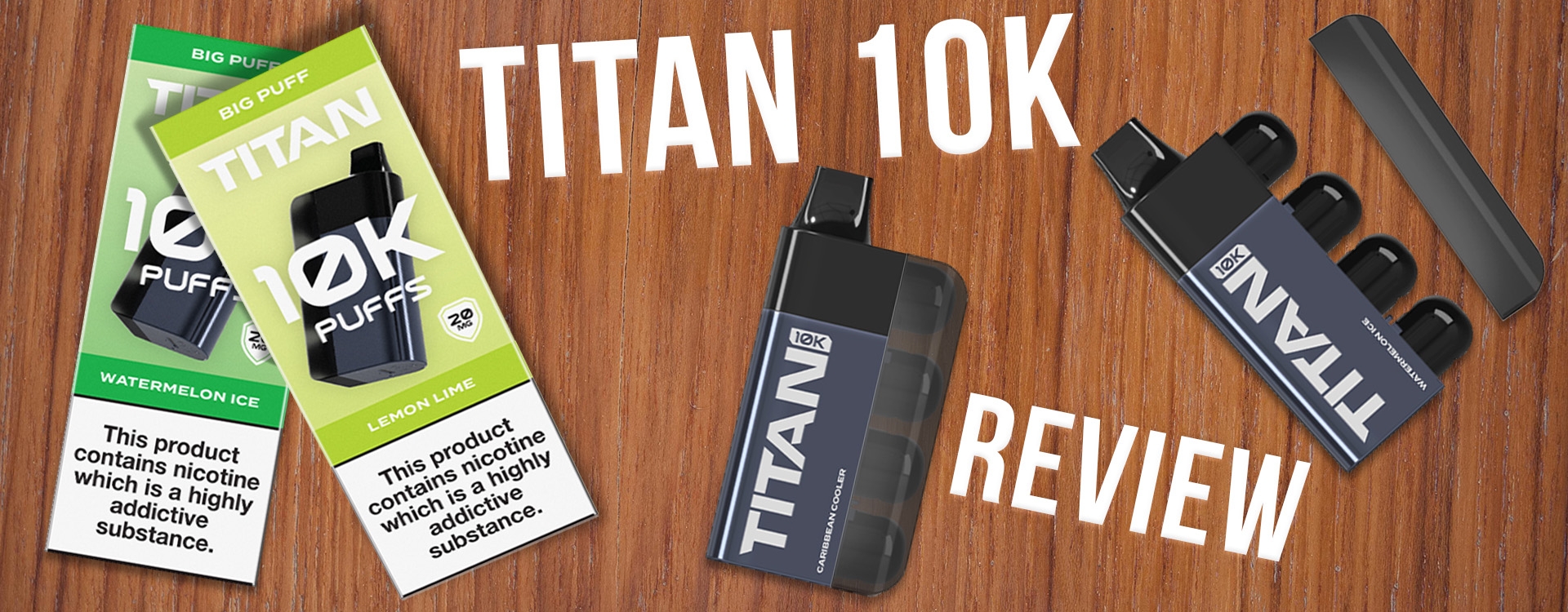 Titan 10K Vape Review, The best disposable vape in the UK?