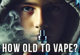 How old do you have to be to vape in the UK?