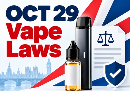 New Vape and Nicotine Product Rules (October 29th 2026)