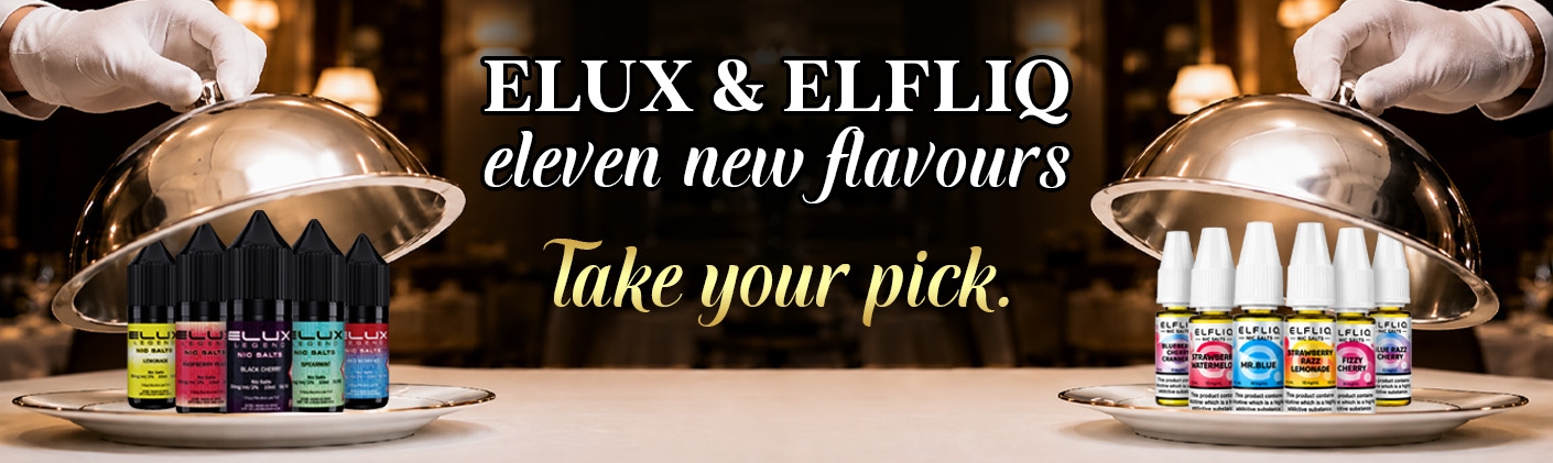 New Efliq and Elux Flavours