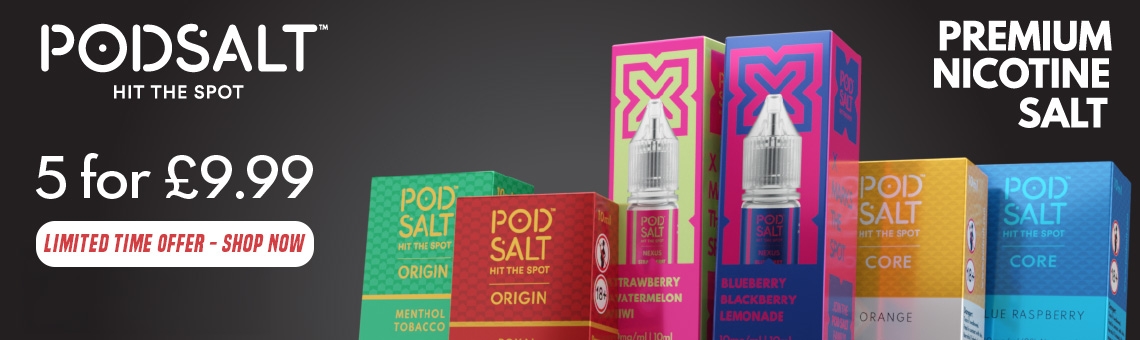 Pod Salt Nic Salts 5 for £9.99